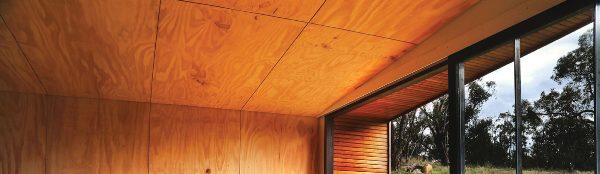 Plywood in interiors