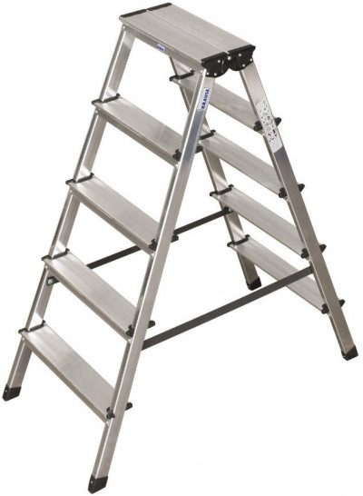 ალუმინის კიბე 120410 Drabina DW pomaranczowa Dopplo 2*5