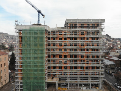 Metallic Facade Scaffolding System GOKDELEN