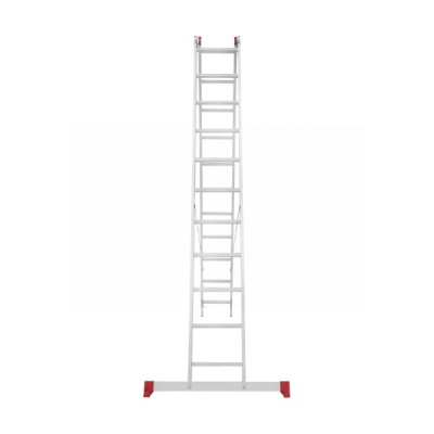 ალუმინის კიბე ორ-სექციიანი 11 საფეხურით NV 2220211