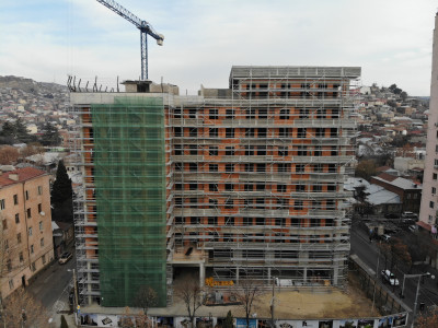 Metallic Facade Scaffolding System GOKDELEN