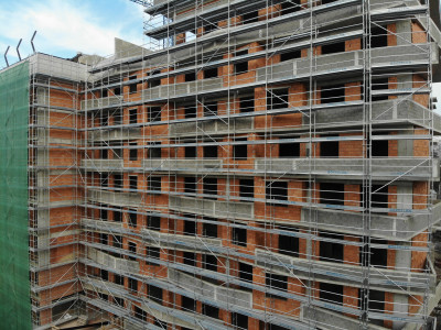 Metallic Facade Scaffolding System GOKDELEN