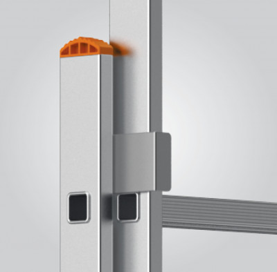 ალუმინის კიბე ორ სექციანი 2x13 საფეხური (7213-S)