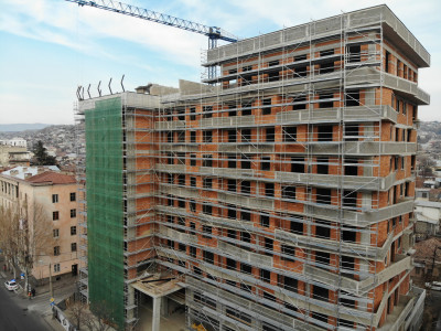 Metallic Facade Scaffolding System GOKDELEN