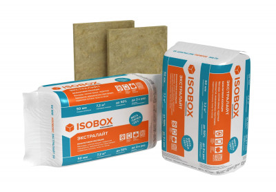 Stone wool ISOBOX 800*600*50 15 slab/pack (7.2 m2)